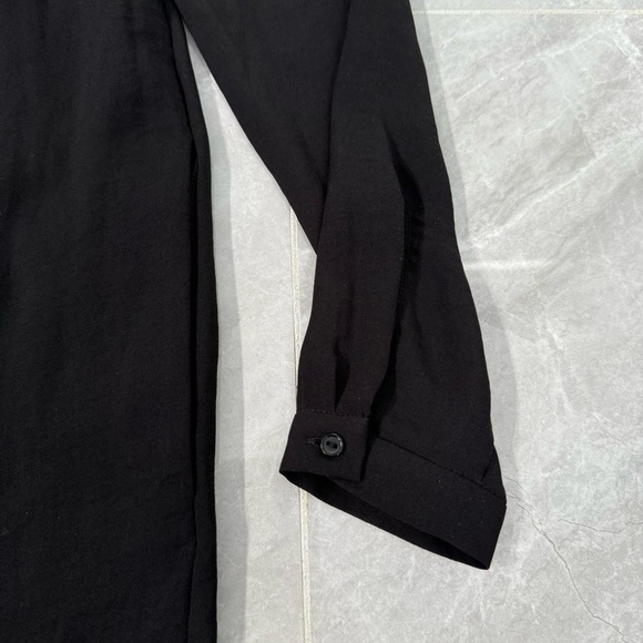 Women’s COS Pleated High Neck Long Sleeve Tunic Dress Size 2 - Picture 7 of 16